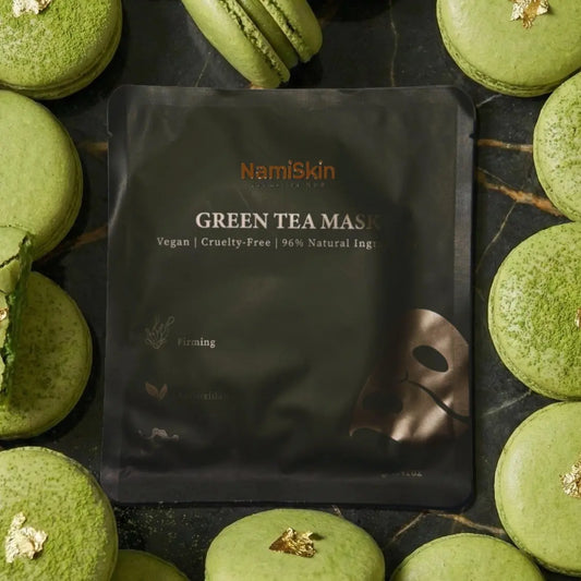 4 masques thé vert - Glass Skin Green-Fusion NamiSkin