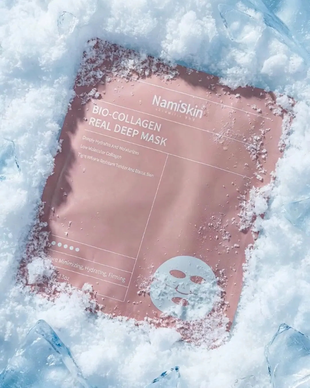 4 masques peptides de collagène vegan - Glass Skin Collagen+    NamiSkin