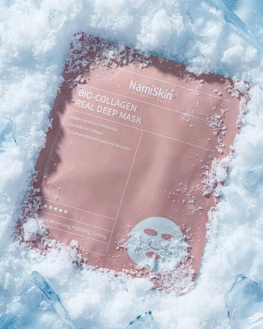 4 masques peptides de collagène vegan - Glass Skin Collagen+    NamiSkin