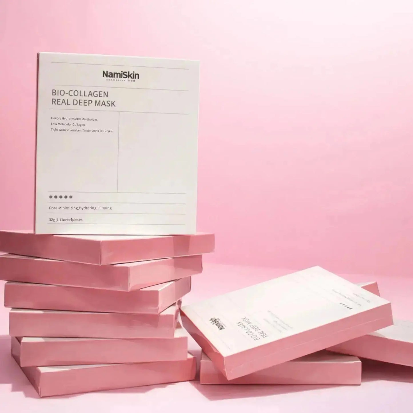 Boîte de masques au collagène NamiSkin Glass Skin Collagen +
